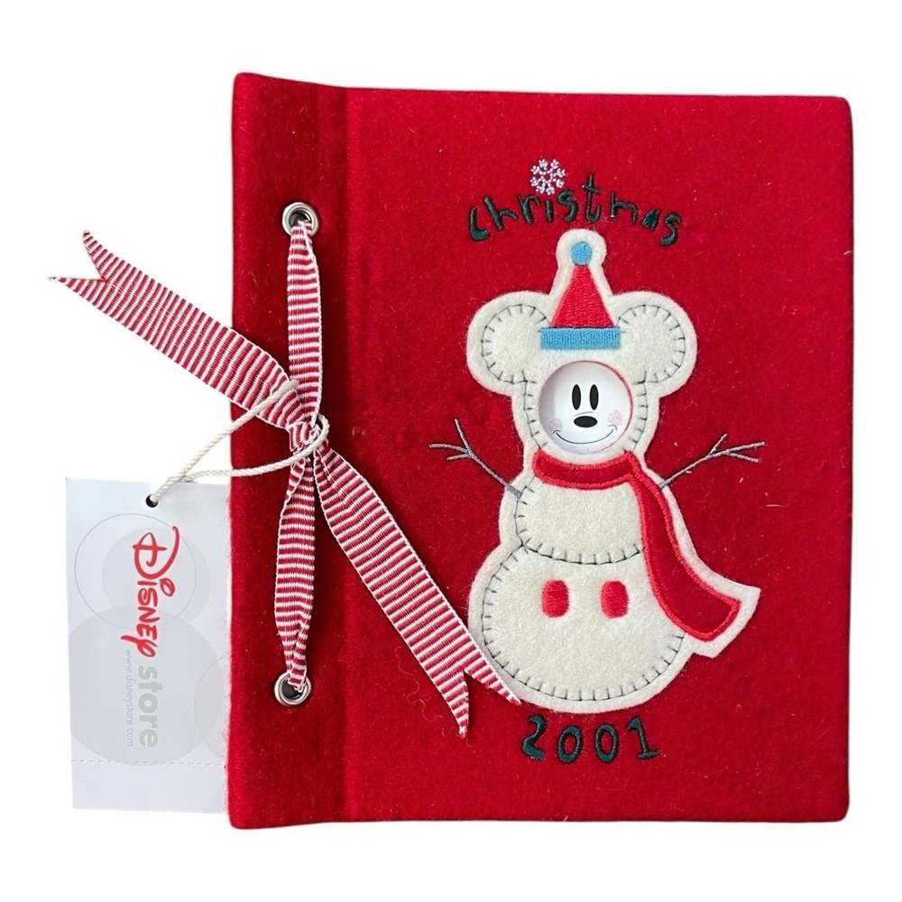 Disney Mickey Mouse Christmas 2001 Photo Album